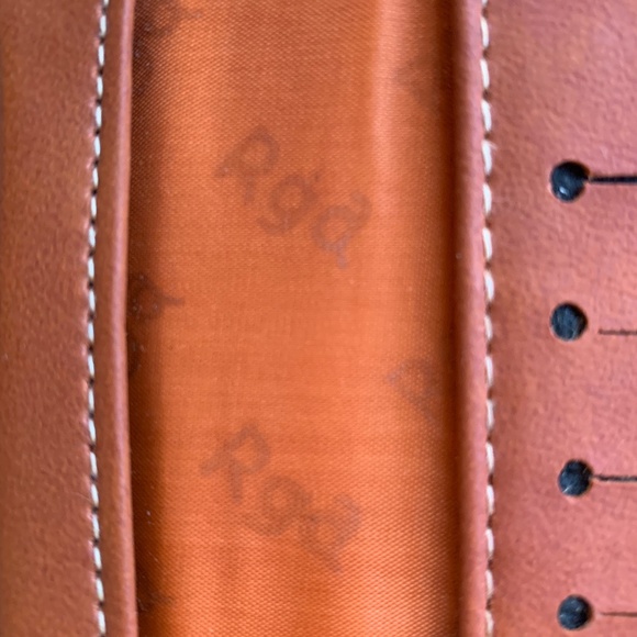 Vintage Leather Roger Gimbel Wallet With Mirror and Memo Pad - Picture 9 of 12